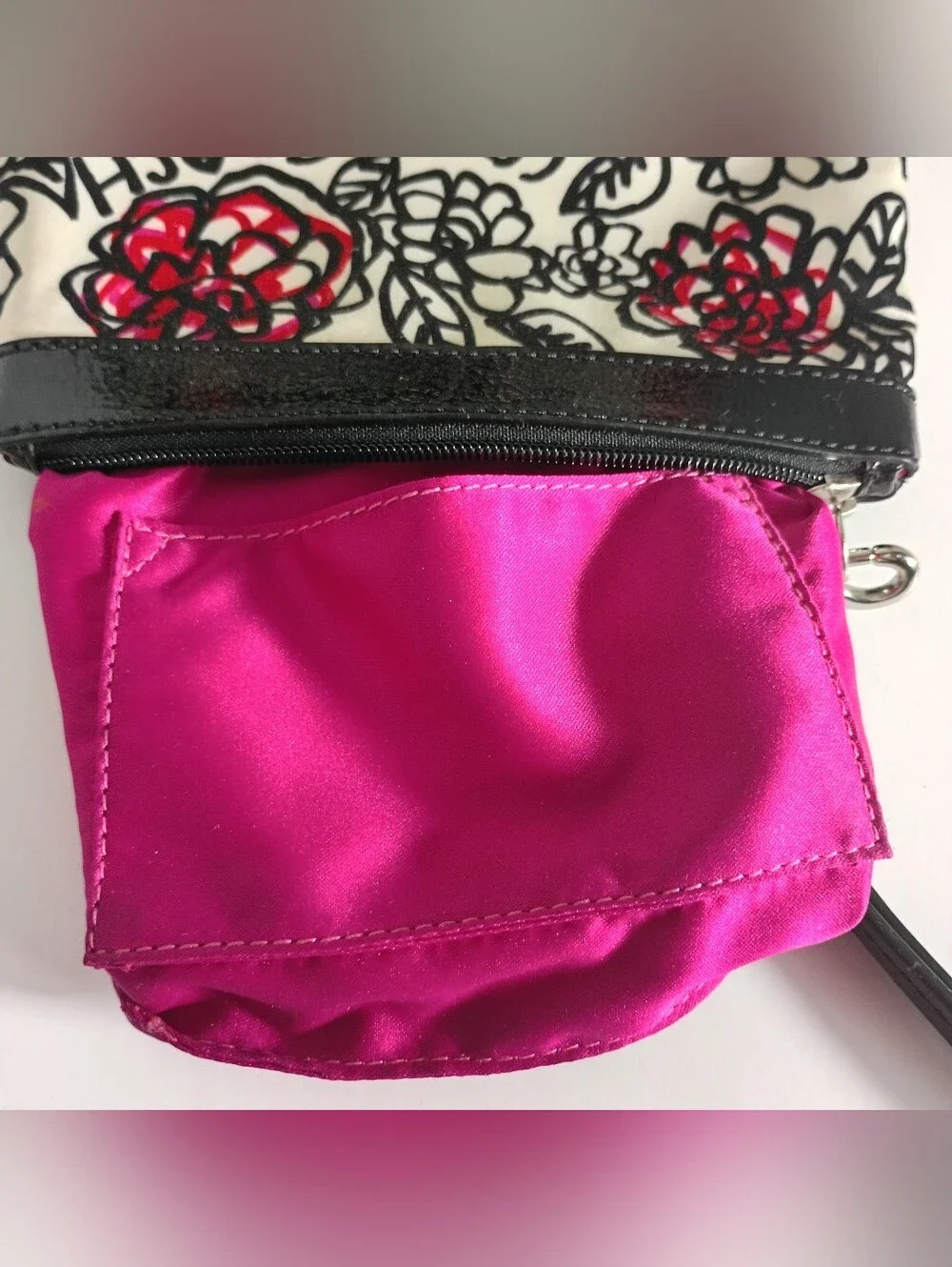COACH DAISY FLORAL GRAFFITI CROSS BODY PURSE W MATCHING WALLET - Picture 14 of 17